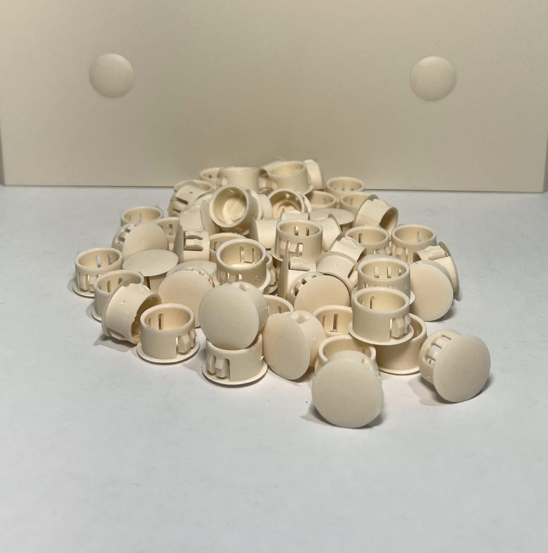 Desert sand alumawood patio cover hole plugs