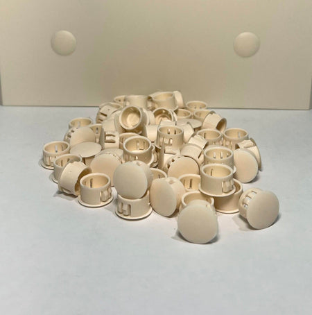 Desert sand alumawood patio cover hole plugs