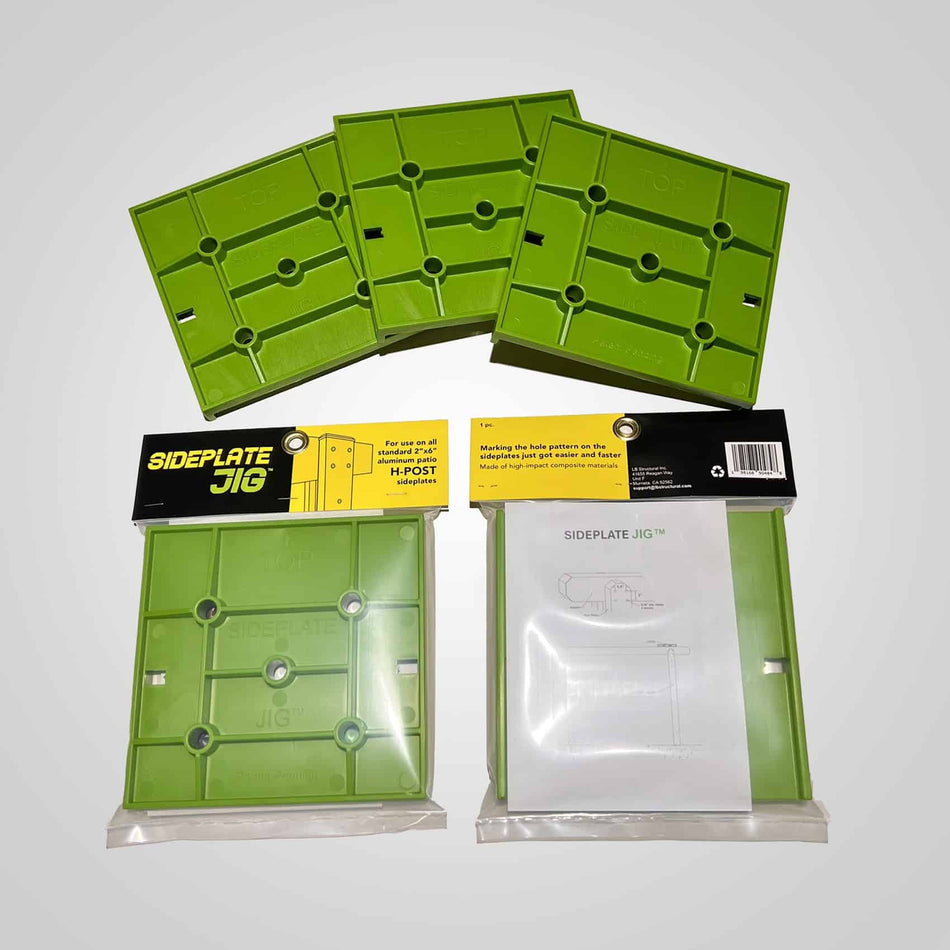 Sideplate Jig™ - For 2x6 Aluminum Sideplates