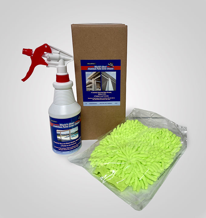 Alumashine 24 oz Spray with Mitt