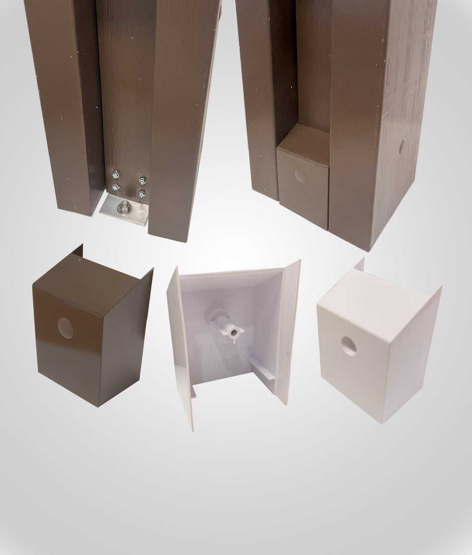 H-Post Cap™ - H-Post Hardware Caps for Aluminum Patio Covers