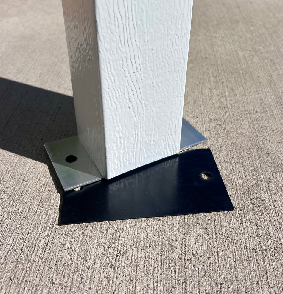 Bottom Post Bracket Gasket - For Aluminum Patio Covers