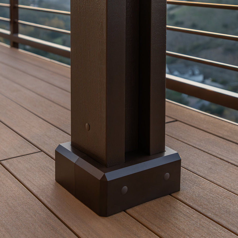 AlumaBase® H-Post Covers for Aluminum Patio Covers